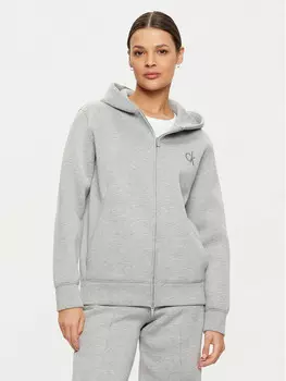 Толстовка свободного кроя Calvin Klein, серый