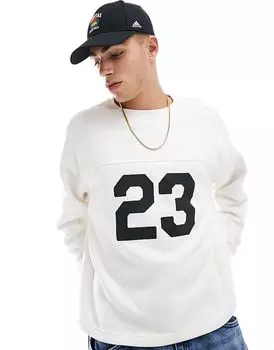 Толстовка свободного кроя с принтом Cotton On с рисунком 23 Cotton:On