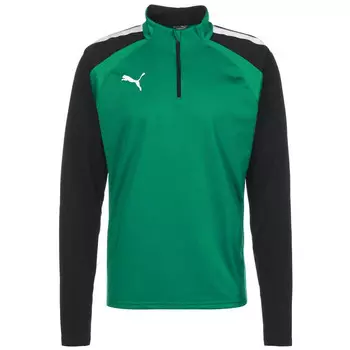 Толстовка TeamLIGA на молнии 1/4 Мужское PUMA, цвет schwarz
