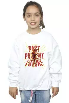 Толстовка The Flash Past Present Future DC Comics, белый