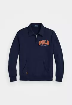 Толстовка THE RL LOGO COLLARED SWEATSHIRT Polo Ralph Lauren, темно-синий