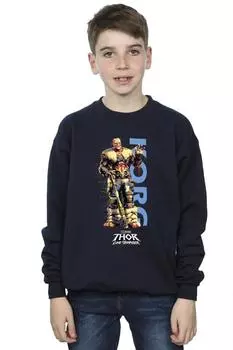 Толстовка Thor Love And Thunder Korg Wave Marvel, темно-синий