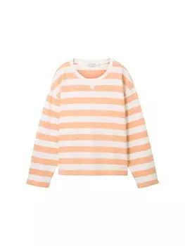 Толстовка TOM TAILOR, цвет Mandarine