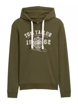 Толстовка TOM TAILOR, оливковый