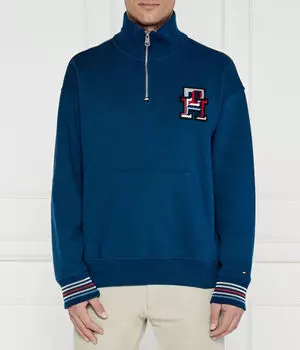 Толстовка Tommy Hilfiger с монограммой, синий