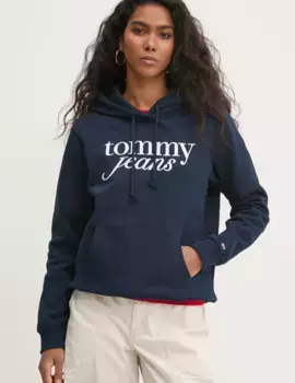 Толстовка Tommy Jeans, темно-синий