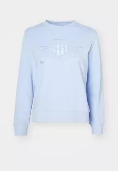 Толстовка TONAL SHIELD C NECK GANT, светло-голубой