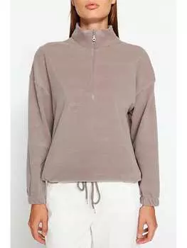 Толстовка trendyol Sweatshirt, бежевый