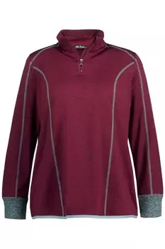 Толстовка Ulla Popken, цвет Wine red