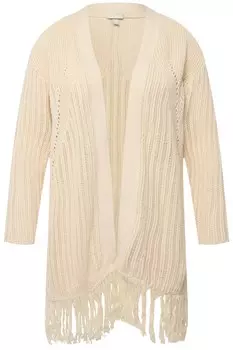 Толстовка Ulla Popken Strickjacke, цвет popcorn