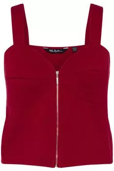 Толстовка Ulla Popken Strickjacke, цвет salsa