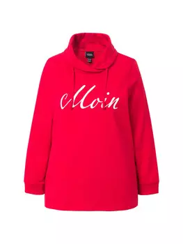 Толстовка Ulla Popken Sweatshirt, цвет lychee