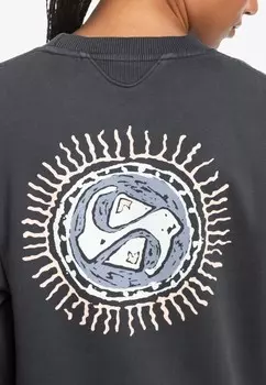 Толстовка UNI CREW Quiksilver, черный
