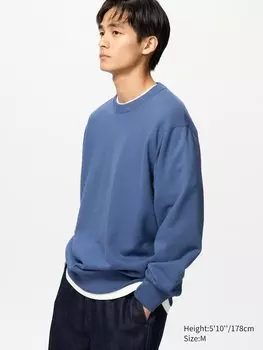 Толстовка Uniqlo, цвет 65 синий