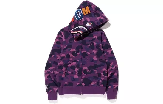 Толстовка унисекс A Bathing Ape, фиолетовый