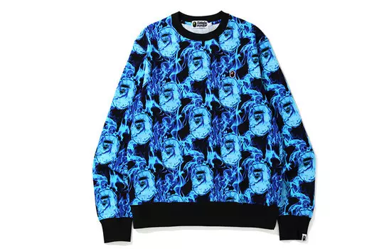 Толстовка унисекс A Bathing Ape, оранжевый
