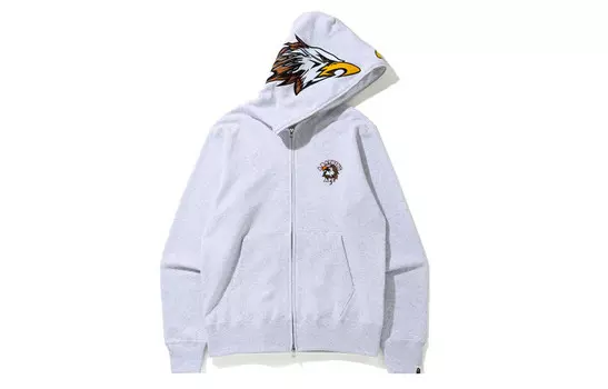 Толстовка унисекс A Bathing Ape, серый