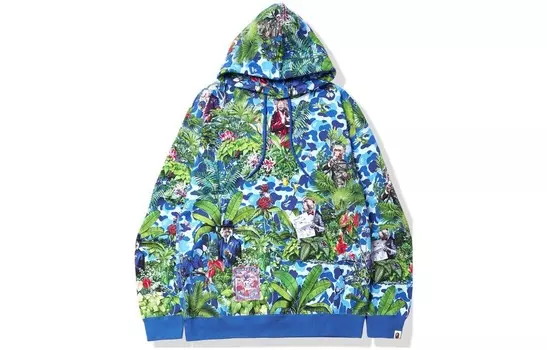 Толстовка унисекс A Bathing Ape, синий