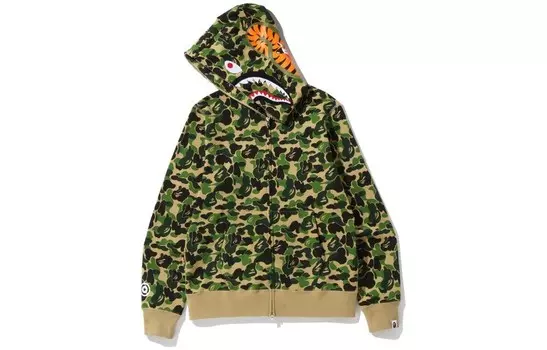 Толстовка унисекс A Bathing Ape, зеленый