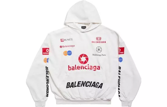 Толстовка унисекс Balenciaga, белый
