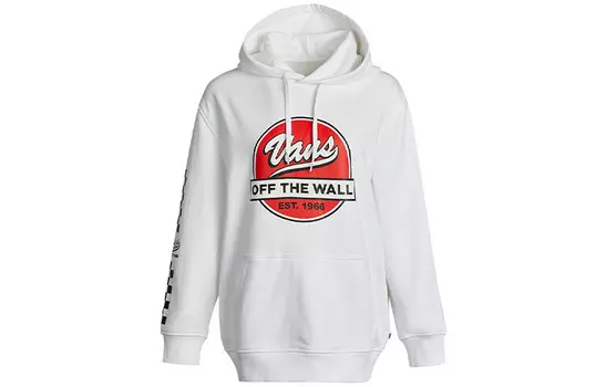 Толстовка унисекс белая Vans, белый