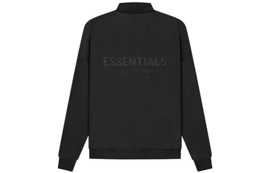 Толстовка унисекс черная Fear Of God Essentials, черный
