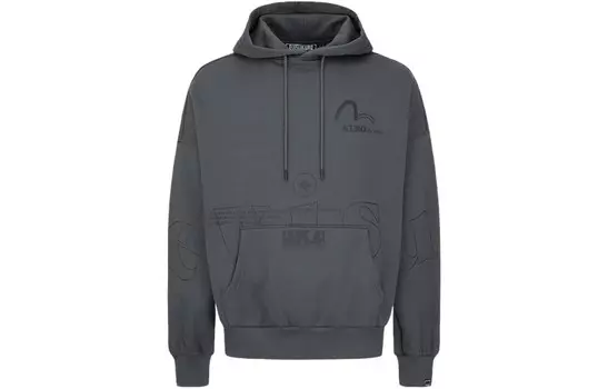 Толстовка унисекс Evisu, цвет Heather Gray