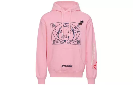 Толстовка унисекс Evisu, розовый