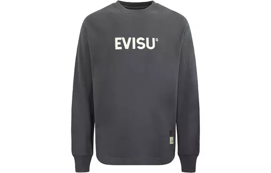 Толстовка унисекс Evisu, темно-серый