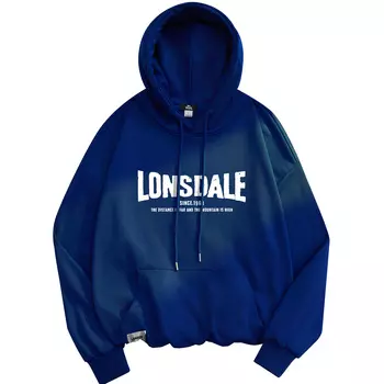 Толстовка унисекс LONSDALE, Light Heather Gray