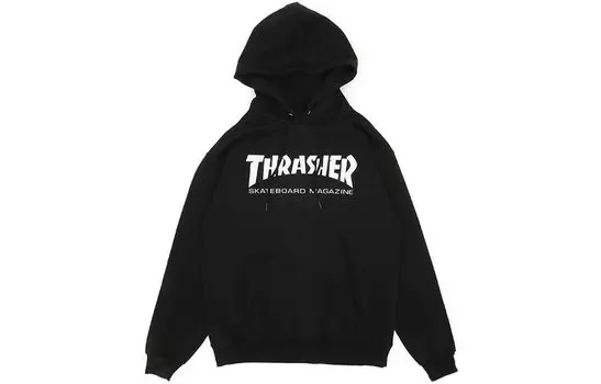 Толстовка унисекс Thrasher с принтом, черный