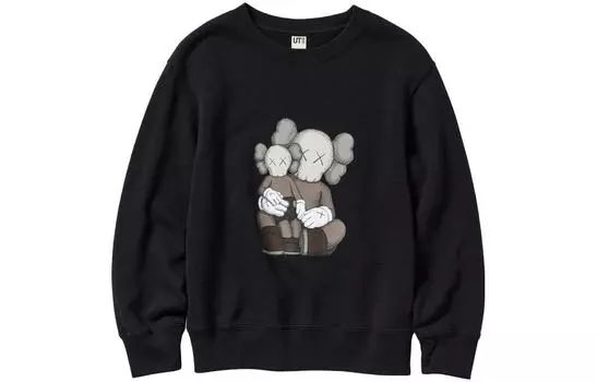 Толстовка унисекс Uniqlo, черный
