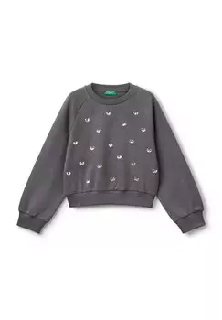 Толстовка United Colors of Benetton, серый