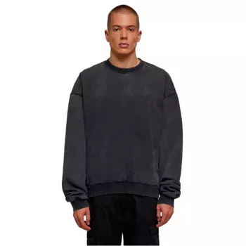 Толстовка Urban Classics Acid Washed, черный