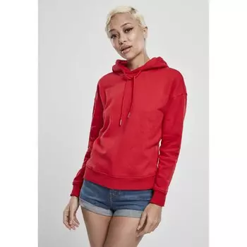 Толстовка Urban Classics Basic Ribbed, красный