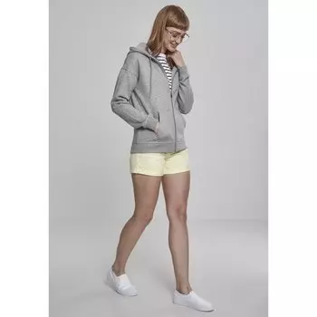 Толстовка Urban Classics Claic Zip, серый