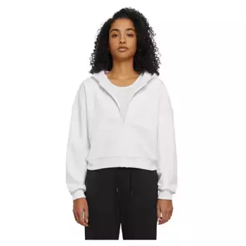 Толстовка Urban Classics Cozy Short full zip, белый