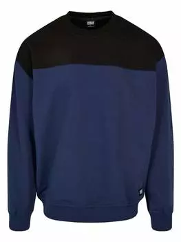 Толстовка Urban Classics, цвет darkblue/black