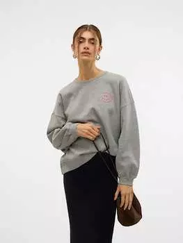 Толстовка Vero Moda, серый