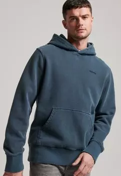 Толстовка VINTAGE MARK Superdry, цвет eclipse navy