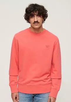 Толстовка VINTAGE WASHED Superdry, коралл