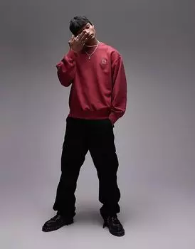 Толстовка vista красного цвета Carhartt WIP