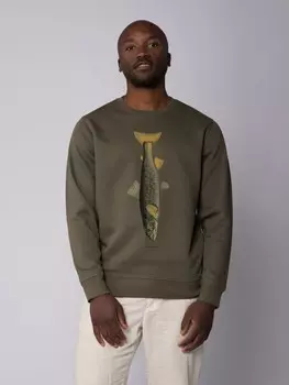 Толстовка wat? Apparel Forelle, хаки