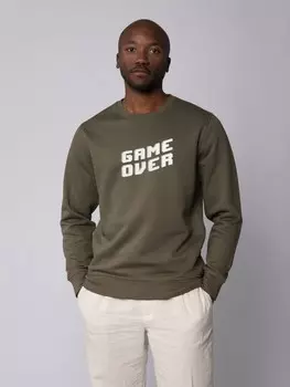 Толстовка wat? Apparel Game Over, хаки