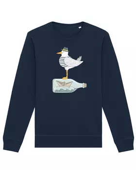 Толстовка wat? Apparel Mwe, темно-синий