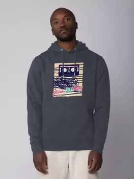 Толстовка wat? Apparel Sweatshirt Good Old Mess, цвет India Ink Grey