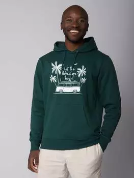 Толстовка wat? Apparel Sweatshirt Let the adventure begin, цвет Glazed Green