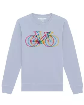 Толстовка Watapparel Fahrrder, светло-синий