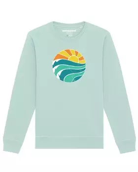 Толстовка Watapparel Summer Sun, лазурный