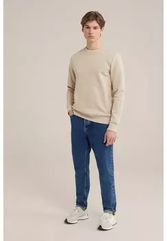 Толстовка WE Fashion, бежевый